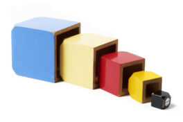 141: Stapelkubus 5-delig (5-piece stacking cube)